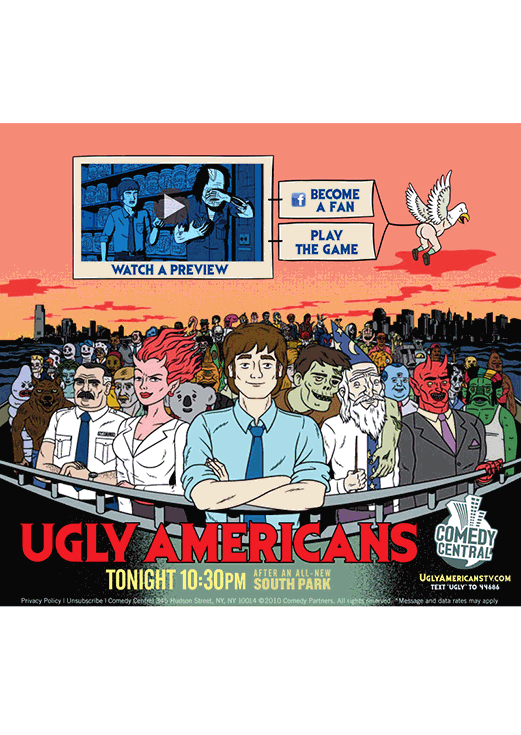 UglyAmericanspremiereeblast